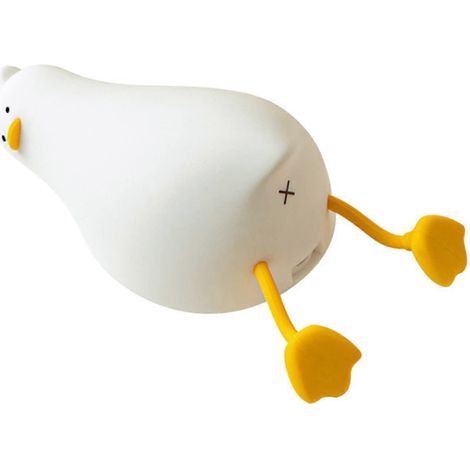 Silikon-LED-Nachtlicht im Cartoon-Design für Kinderzimmer, USB-aufladbar, sanftes, warmes Licht