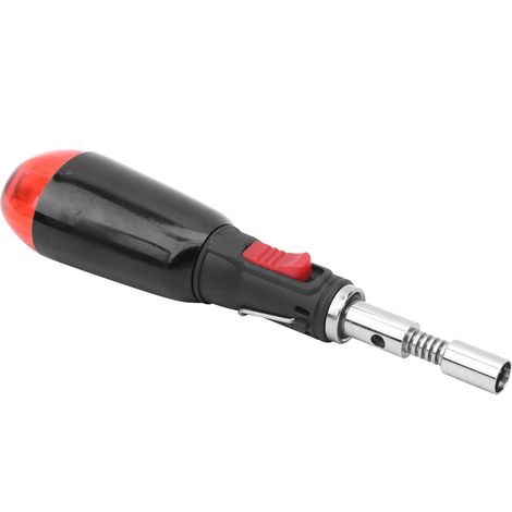 Fer à souder à gaz en forme de stylo avec grande flamme et brûleur à butane pour une utilisation en extérieur (1/5)