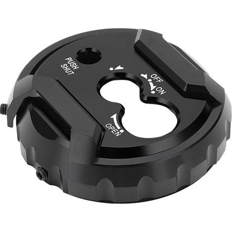 Couvre-selle Capot Verrou CNC Aluminium pour Yamaha Nmax 125 150 155 2015-2019, Pièce de Rechange Noir (1/5)