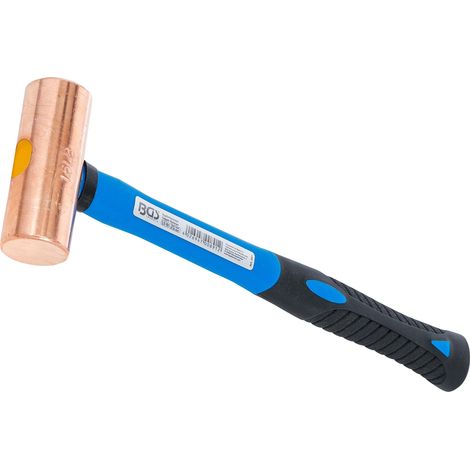 Martillo industrial cobre 680g mango de fibra de vidrio (1/4)
