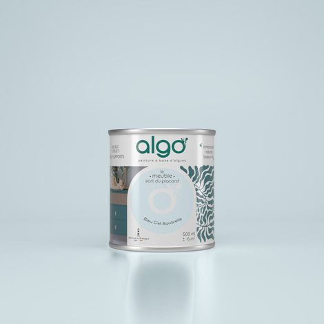 Peinture pour Meuble - Bleu Ciel Aquarelle - 0.5L / Mat