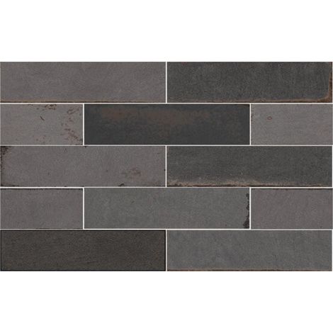 Carrelage effet argile TERRA Brique 28x7cm Nocta - Naturel - boîte de 0.98 m2 Brique 28x7cm Nocta - Naturel - boîte de 0.59 m2