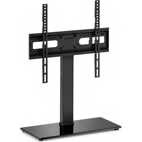 Wiltec TV Ständer für 37"-75", Fernseherständer bis 40 kg, schwenkbare Fernsehhalterung max. VESA 600 x 400, freistehender Bodenständer ohne Bohren (1/5)