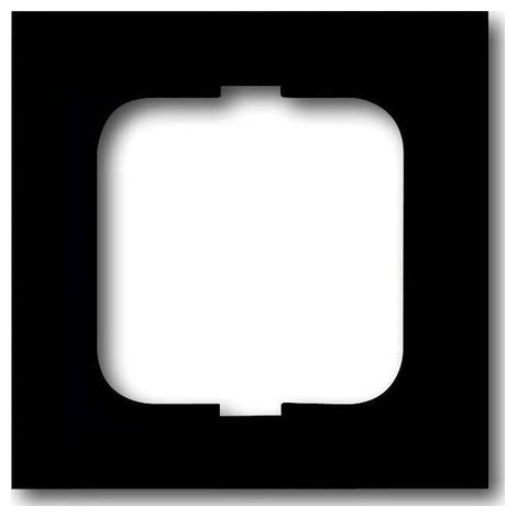 Cadre 1 Poussoir Noir Mat 2CKA001754A4419 ABB 586792