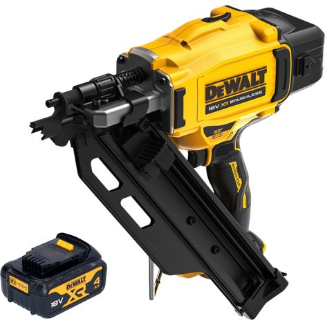 Chiodatrice a batteria DeWalt DCN 930 N 18 V 50 - 90 mm Brushless + 1x batteria 4,0 Ah - senza caricabatterie