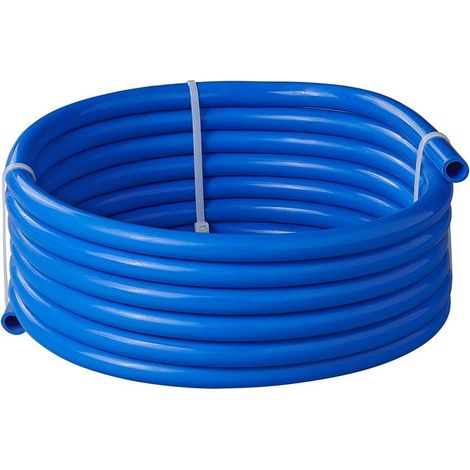 Tuyau d'eau potable bleu 5m – Tube PE 10x15mm – Résistance à 7 bars à 20°C – Fabriqué en Allemagne – Proplus