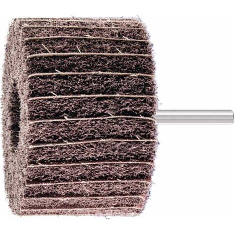 PFERD TOOLS POLINOX Vlies-Schleifstift PNL Ø 40x20mm Schaft-Ø 6 mm A180 für Feinschliff und Finish