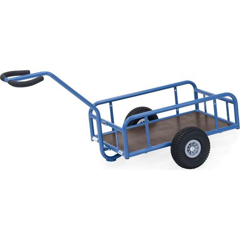 Fetra Handwagen mit Geländer und Polyurethanbereifung 795x445mm
