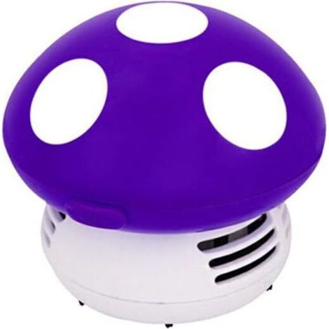 Mini Table/Desk/Push/Car Vacuum Cleaner (Purple) (1/3)