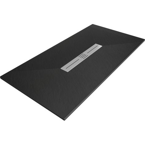 Mexen Toro rechteckige Duschwanne SMC 200 x 80 cm, Schwarz - 43708020 (1/5)