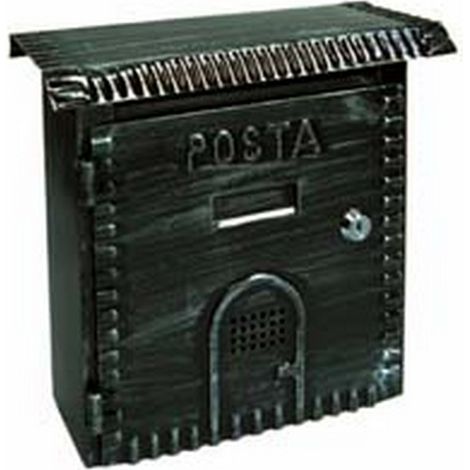 1PZ CASSETTA POSTALE RUSTICA TIPO MEDIO - cm.26x9x26h.