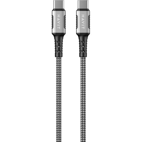 Havit Kabel magnetic USB Type C 1 m black CB6297 (1/5)