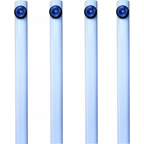 TRINGLE 2M50 DEESSE/DUALIS BTE DE 4 BLANC 9010