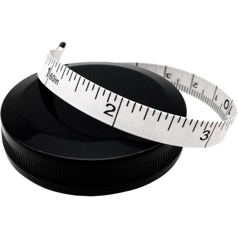 Maßband für Körpermaße, kleines Maßband für Schneider, 150 cm (60 Zoll), weiß