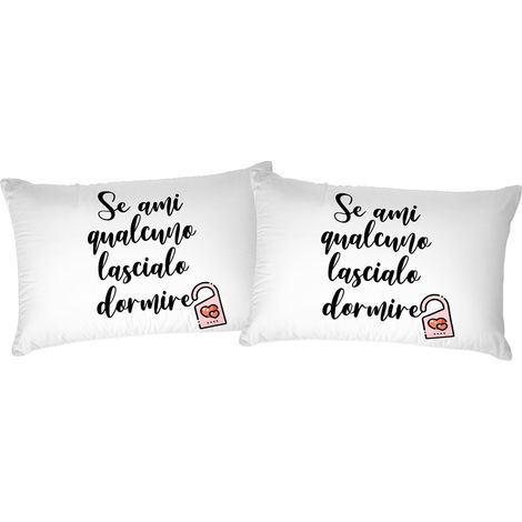 Set 2 Federe con Stampa Digitale in Cotone Printed 08 (1/2)