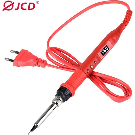 Fer à souder (prise UE 220 V) à température réglable de 200 à 450 °C, kit de réparation électronique DIY