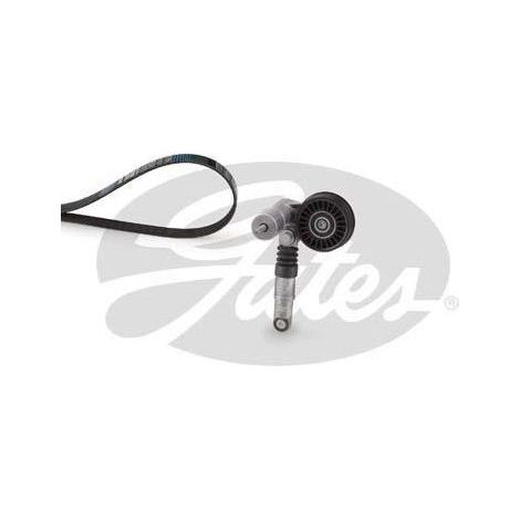 Jeu de courroies trapézoïdales à nervures Gates K015PK1435 AUDI