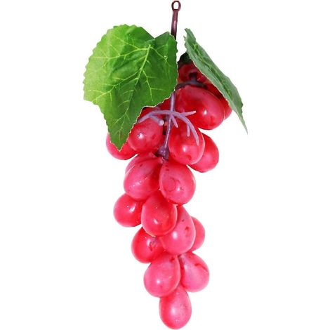 Décoration de fruits Joykith - Modèles de raisins réalistes - Accessoires photo en fruits artificiels - Convient pour la maison, les centres commerciaux et les magasins - Ensemble d'ornements vintage (1/4)