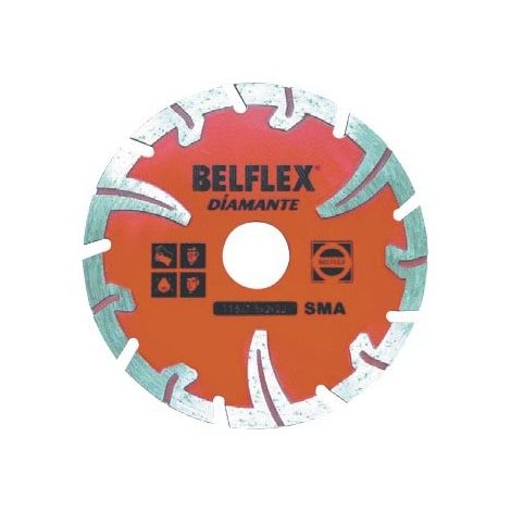 Disco SMA SEGMENTADO REFORZADO SMA 125X7,5X22 SEGMENTADO REFORZADO-MAT.ABRASIVOS