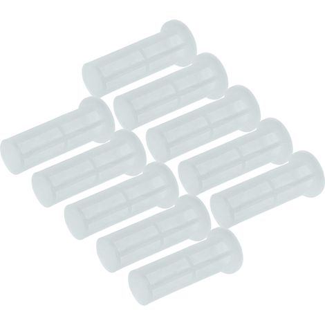 vhbw 10x cartuccia anticalcare sostituisce Kärcher 4730059, 4730-059, 4730-059.0 per pulitore a vapore con attacco all'acqua da 3/4" - bianco