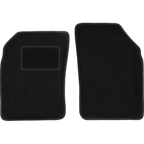 Alfombrillas delanteras para Nissan Micra K11 hatchback (1992-2003), color negro. (1/5)