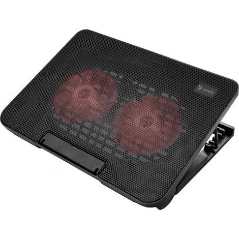 Savio COS-02 laptop cooling pad. 2 fans (1/3)
