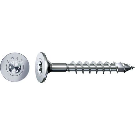 SPAX Vis pour ardoises, 4 x 34 mm, 500 pièces, filetage partiel, tête spéciale, T-Star plus T20, 4CUT - 35704015801001 (1/2)