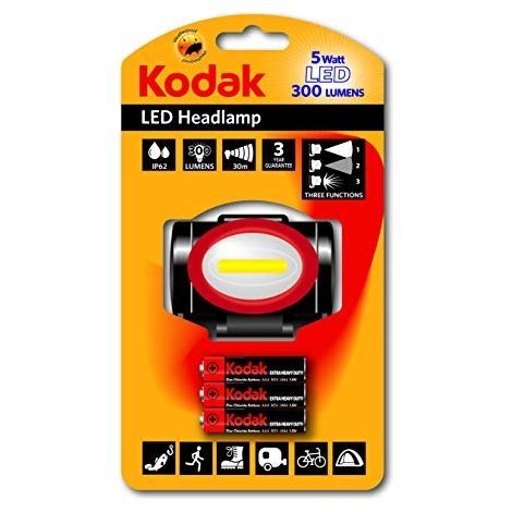 TORCIA LED 300 LUMESNS 5 WATT + 3 MINIST ILO KODAK