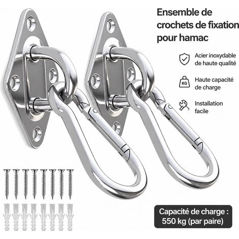 Plaque à œillet losange 6 mm en acier inoxydable 304 en kit 6mm 6 400 g – Livraison gratuite