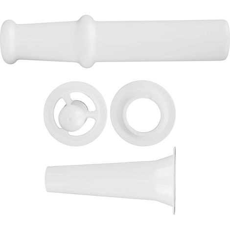 Kit d'accessoires pour hachoir à viande 5, incluant poussoir universel, remplisseur à saucisses et buses Kubbe
