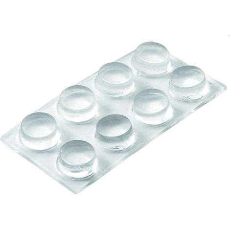 Hettich Anschlagpuffer 5,0 x 11,0 mm Kunststoff transparent - 6 Stück Türstopper