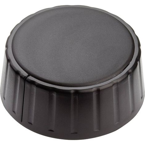 Tête de bouton rotatif Mentor 4335.6000 noir (Ø x H) 48 mm x 19 mm 1 pc(s) S31230