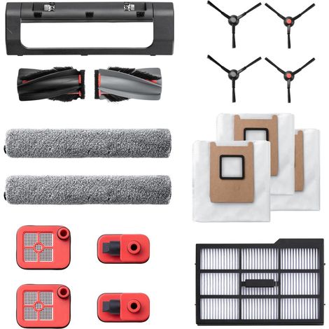 Eufy E25 E28 Kit accessoires noir pour aspirateur robot (1/3)