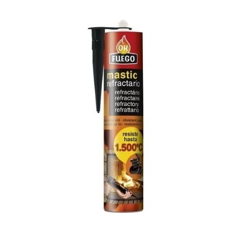Masilla Refractaria Ok Fuego FLOWER - 300 ml