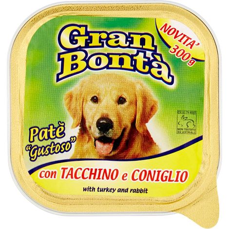 GRAN BONTA' - PATE' CON TACCHINO E CONIGLIO 300GR
