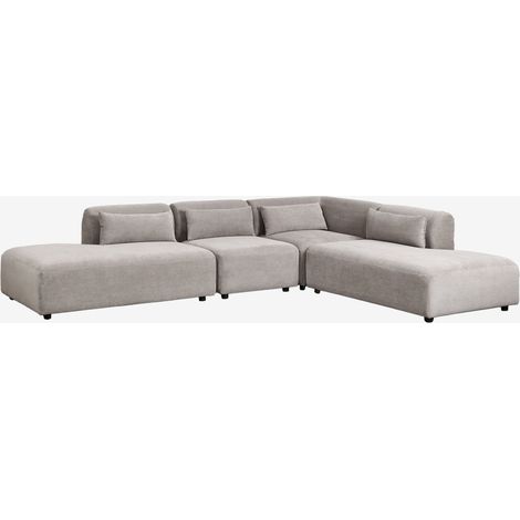 Sofá modular esquinero de 4 piezas con doble diván Fogler SKLUM             