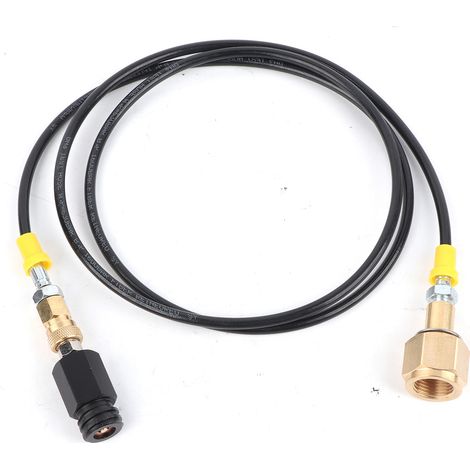 Adaptateur de Bouteille CO2 1,5m G1/2-14 CGA320 pour SodaStream, Kit Accessoires de Raccordement