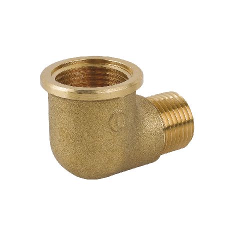 Gomito ridotto mf in ottone giallo 1/2" x 3/4CAVAL