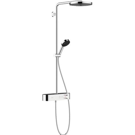 Columna de ducha HANSGROHE 260 Pulsify S EcoSmart con mezclador termostático ShowerTablet Select 400 cromo 24221000 (1/5)