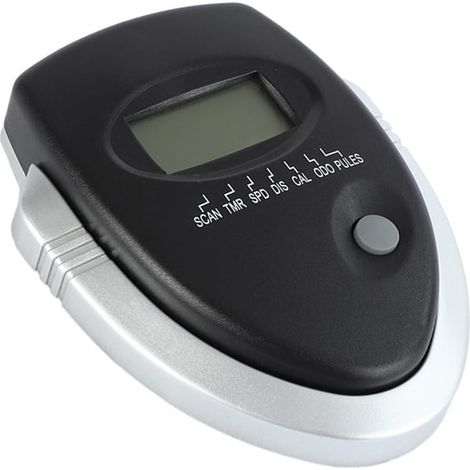 Compteur de vélo d'appartement LCD – Moniteur de vitesse et calories – Compatible avec vélos stationnaires – Compact et léger
