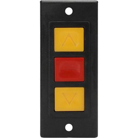 Ouvre-porte de garage. boîtier de verrouillage pour interrupteur à rouleau de porte électrique. interrupteur à bouton encastré en saillie D (1/5)