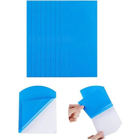 Anwendbares 40-teiliges PVC-Aufkleber-Poolreparaturset für Poolfolien, aufblasbare Betten, Schwimmringe, Kajakpools (rechteckig)
