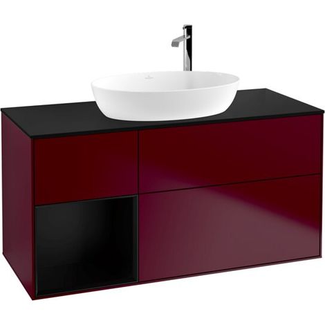 Villeroy & Boch G942PDHB Meuble sous lavabo Finion G94 (1/2)