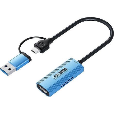 Kompakte 1080p/4K/30Hz-Videoaufnahmeeinheit mit Dockingstation PD100 und USB Typ C (1/4)