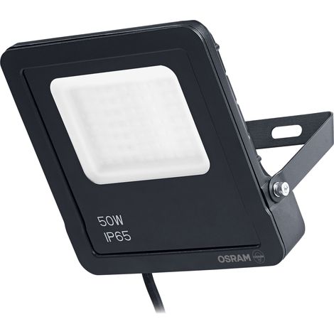 Projecteur LED OSRAM SMART+ Matter Floodlight, 10W, 800lm, RGBW 16 millions de couleurs, 3000K, WiFi, Matter, Alexa/Google, IP65