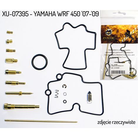 Kit de reparación de carburador Psychic para Yamaha WRF 450 '07-'09 (26-1266) (PARA 1 carburador) (1/2)