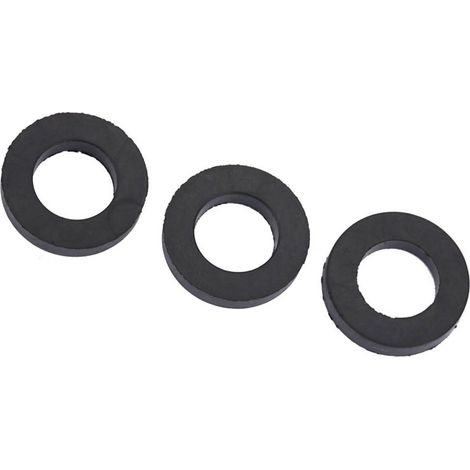Lot de 12 rondelles de rechange en caoutchouc pour robinet de douche et tuyau d'eau (1/2") (1/5)