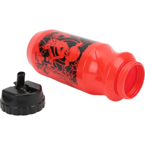 Auslaufsicher, hygienisch, robust, langlebig, leicht, BPA-frei, hitzebeständige Sport-Trinkflasche, rot. (1/5)