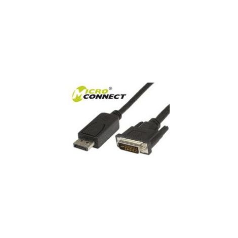 MicroConnect DisplayPort 1.2 - DVI-D Kabel 3m (1/2)
