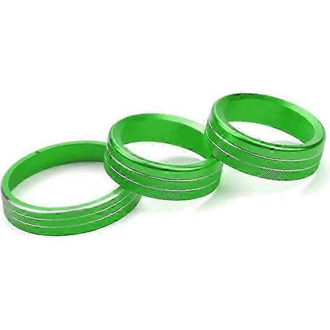 Cache de bouton de réglage des phares et du volume pour tableau de bord compatible avec les modèles 2015-2021, vert. (1/5)
